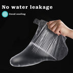 One hundred count bundle of Sliverdew transparent paraffin wax therapy bags for foot care