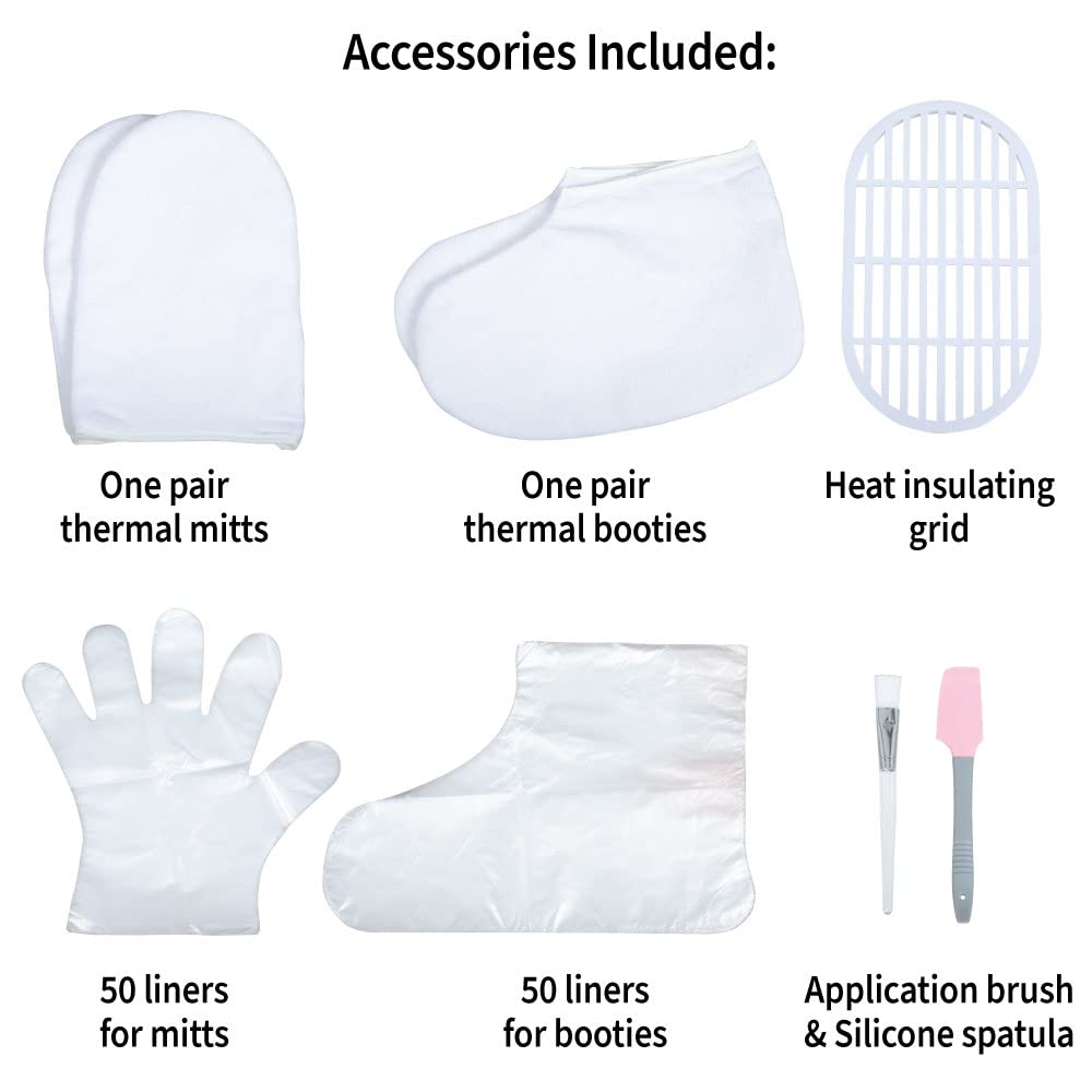 Disposable liners bundle pack for hygienic paraffin wax treatment