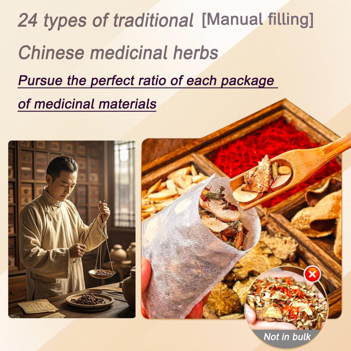Traditional Chinese herbal foot care spa set