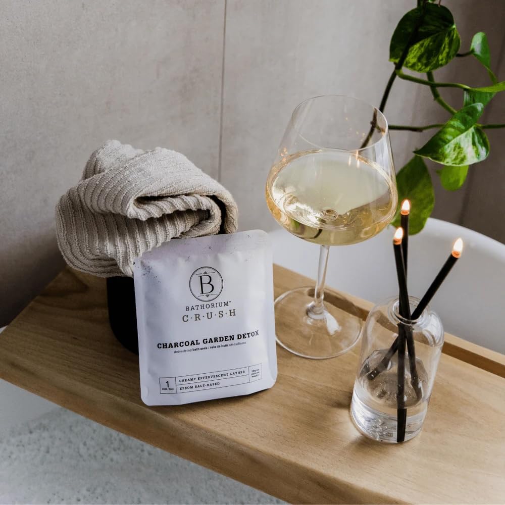 Instructions for using Bathorium Garden Detox Crush