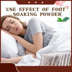 Individual herbal sachet packets for foot soak spa set