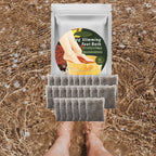 Lifestyle shot of relaxing foot bath with MSLing herbal bags