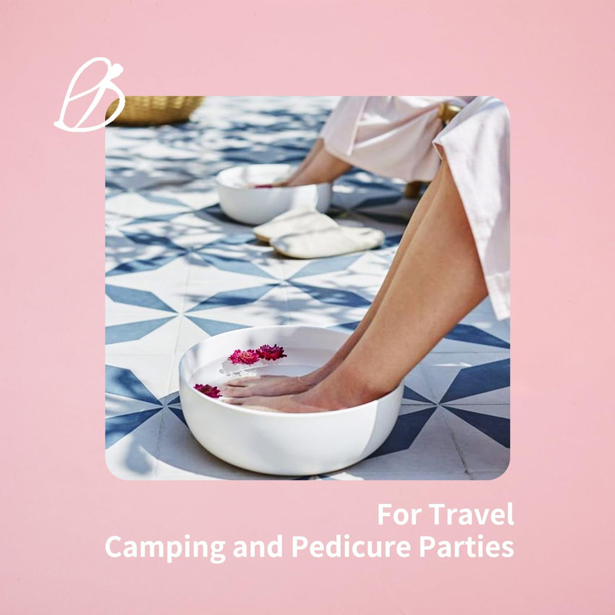 BPrettier Pedicure Soap Flowers packaging details