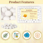 Hand spa treatment using Raqeho manicure tablets