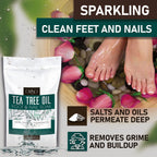 Instructions for using Oriso Tea Tree Oil Foot Soak