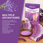 Xiweioo tea tree oil and lavender foot soak product box