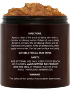 Brooklyn Botany sugar scrub texture showcasing natural brown sugar granules for face and body.