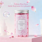 Text on Noval foot soak packaging highlighting spa benefits