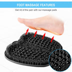 Beskar square foot massager mat top view