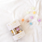 Handmade in USA label and ingredients on Bonblissity product box