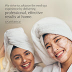 Exuviance 1.7 fluid ounce foot balm tube on display