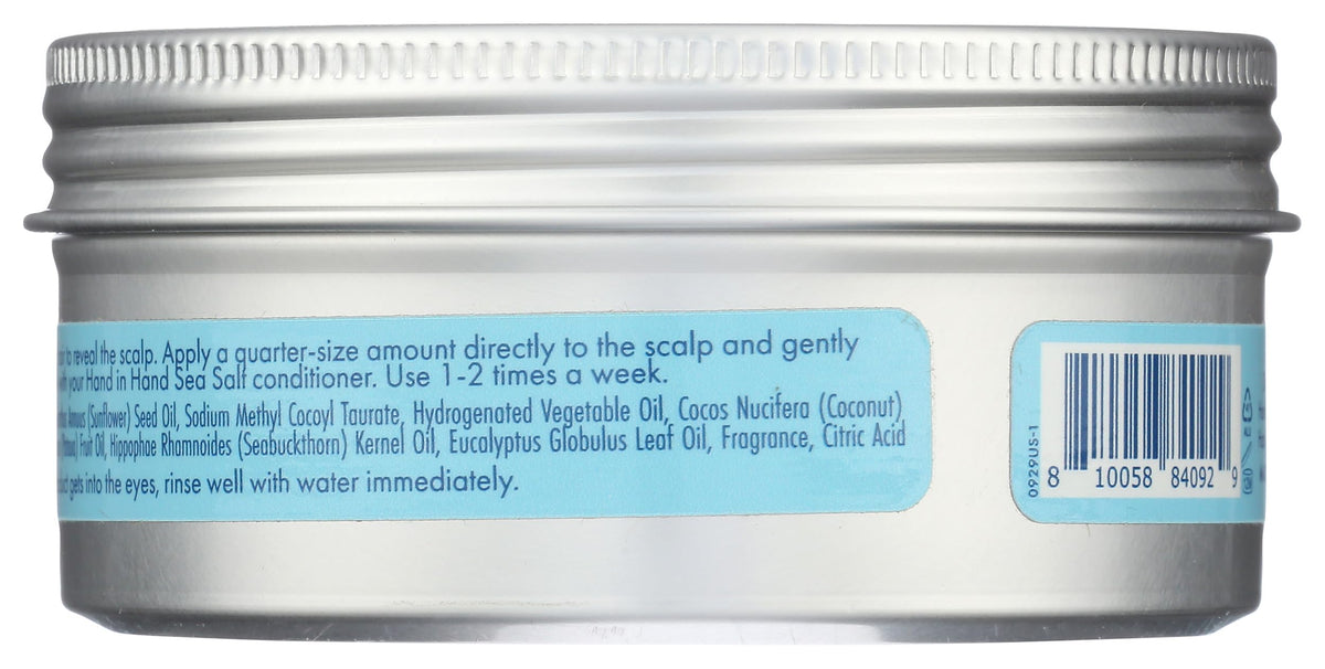 Hand In Hand sea salt detox scalp scrub texture
