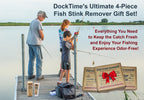 DockTime 4-piece set arranged as a gift for boaters.