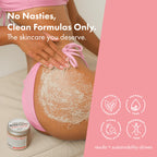 Handmade Heroes Rose Petal Scrub lifestyle product shot