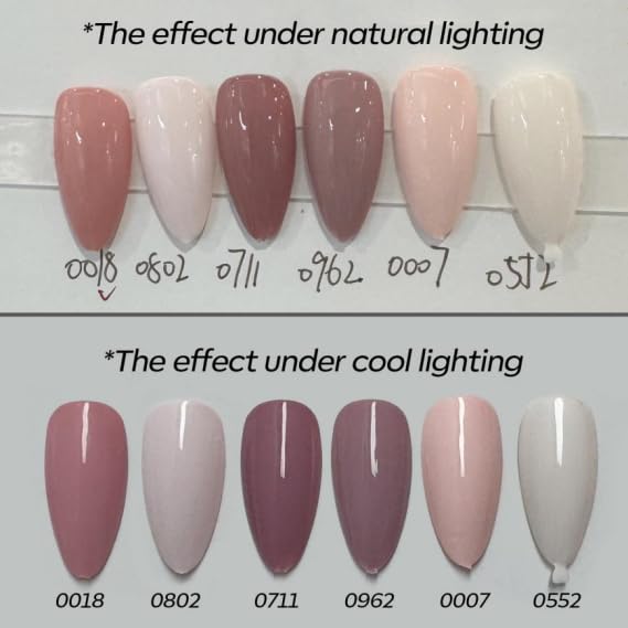 Modelones 7 milliliter gel polish bottles aesthetic display