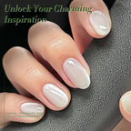 Born Pretty cat eye gel polish showing reflective glitter texture