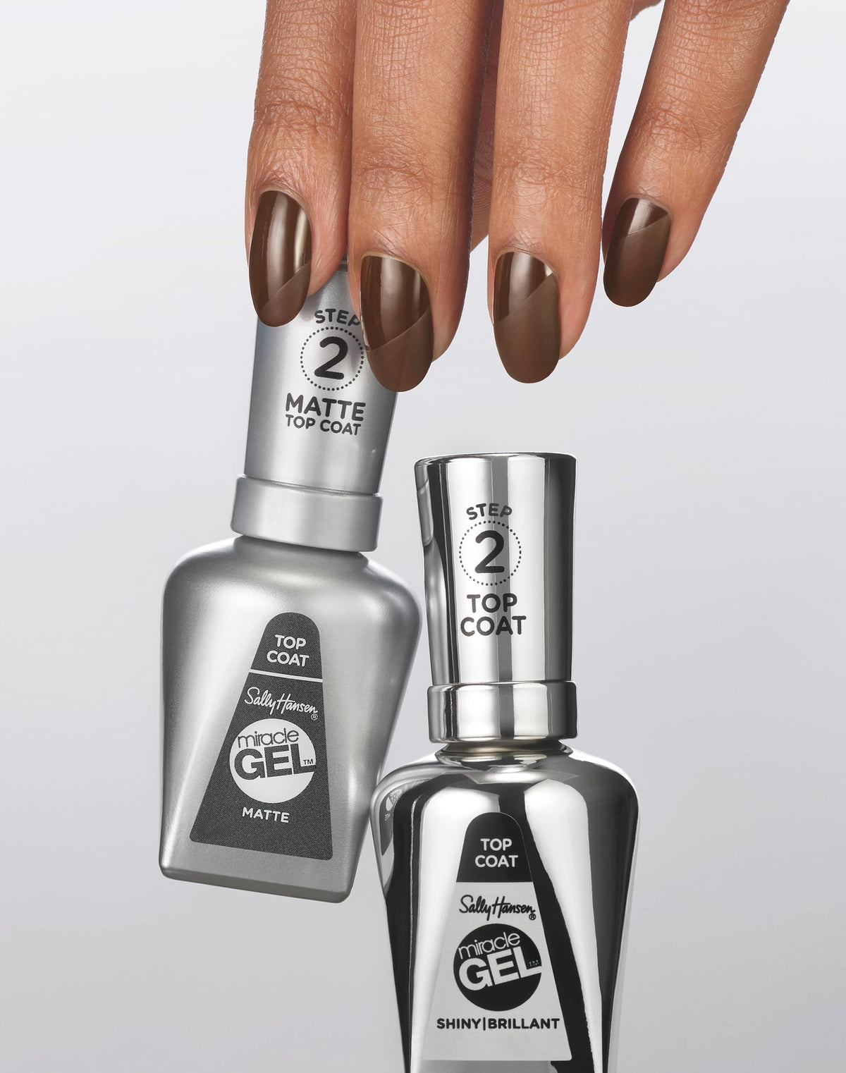 Long lasting chip resistant top coat for gel manicure