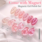 Double Rhythm gel polish kit with UV lamp accessory