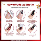Beetles Cat Eye Sparkle Gel Kit for professional manicure