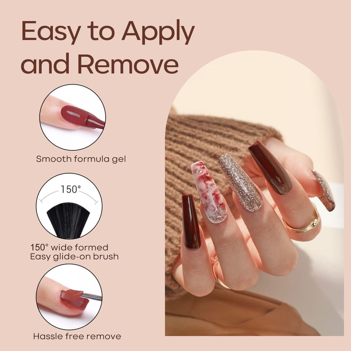 Modelones gel polish kit packaging details