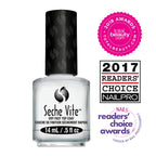 Two bottles of Seche Vite professional top coat