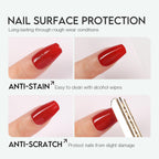 Glamonade clear top coat packaging and bottle