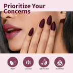High gloss finish of Canni gel nail polish