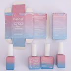 Besnel gel nail polish remover tools kit showing nail file and cuticle pusher