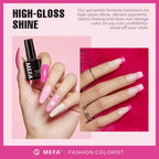 72W UV LED lamp included in Mefa nail kit