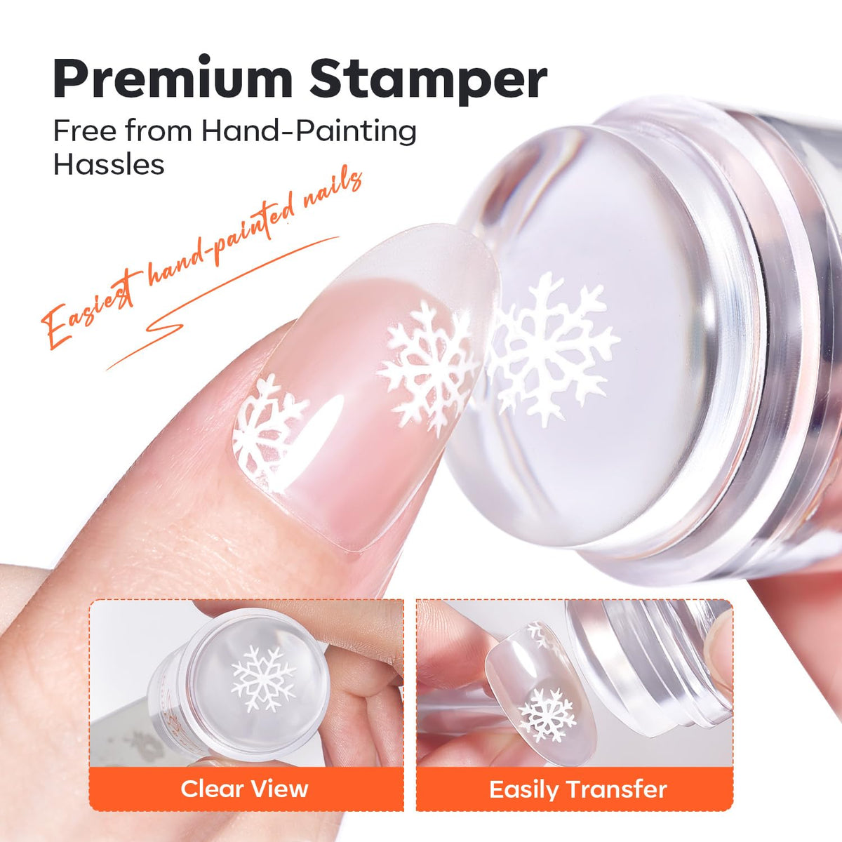 Matte top coat and accessories for gel nail design