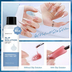 DIY nail art kit with Morovan 120ml slip solution