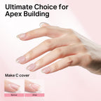 Mizhse nail gel kit with professional nail brush
