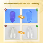 Jodsone no wipe gel bottle with UV LED curing instructions