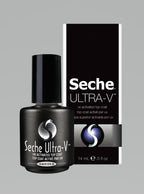 Authentic USA imported Seche Ultra-V 14 milliliter bottle side view details