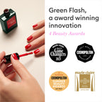 Eco friendly chip resistant top coat packaging showing the official product labels and ingredient details