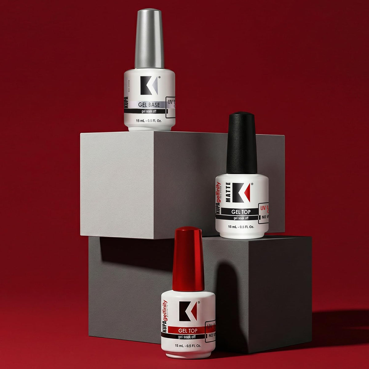 Kupa Gelfinity gel manicure set for salon quality shine