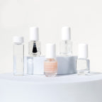 Dazzle Dry nail prep and base coat mini bottles