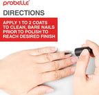 Nail repair treatment liquid showing the brush applicator from Probelle