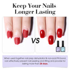 CANNI acid free nail bond primer bottle highlighting the air dry formula.