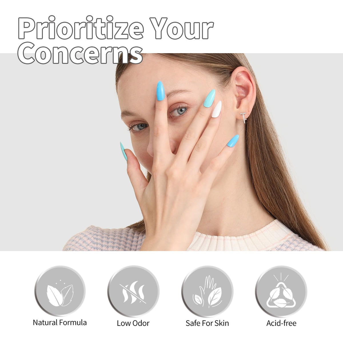 CANNI HEMA free nail dehydrator solution showcasing its clear liquid consistency.