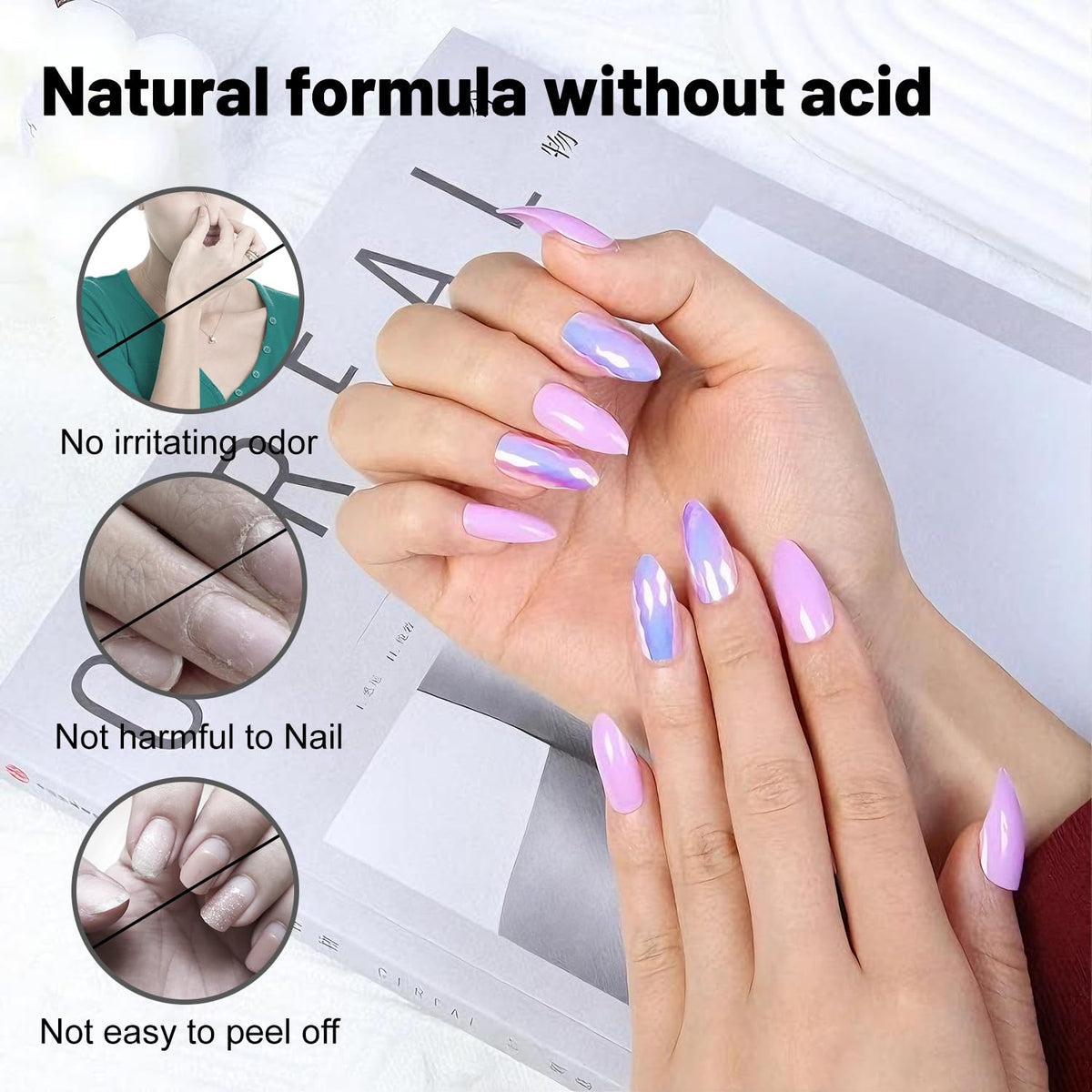 Authentic Jodsone USA imported nail care product packaging