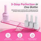 Close up of MelodySusie professional nail prep liquid bottle