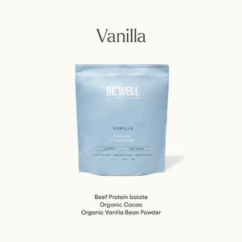 Be Well by Kelly LeVeque authentic USA imported protein powder packaging.