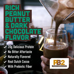 PB2 Performance Dutch Cocoa protein powder jar with ingredients list
