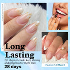 Azurebeauty transparent nail powder jar packaging