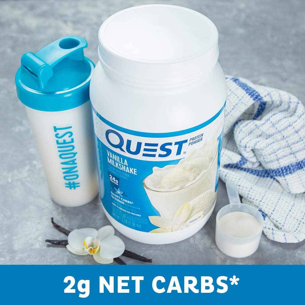 Gluten free vanilla protein powder for post-workout recovery shakes