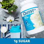 Whey protein powder blend with micellar casein for slow and fast absorption
