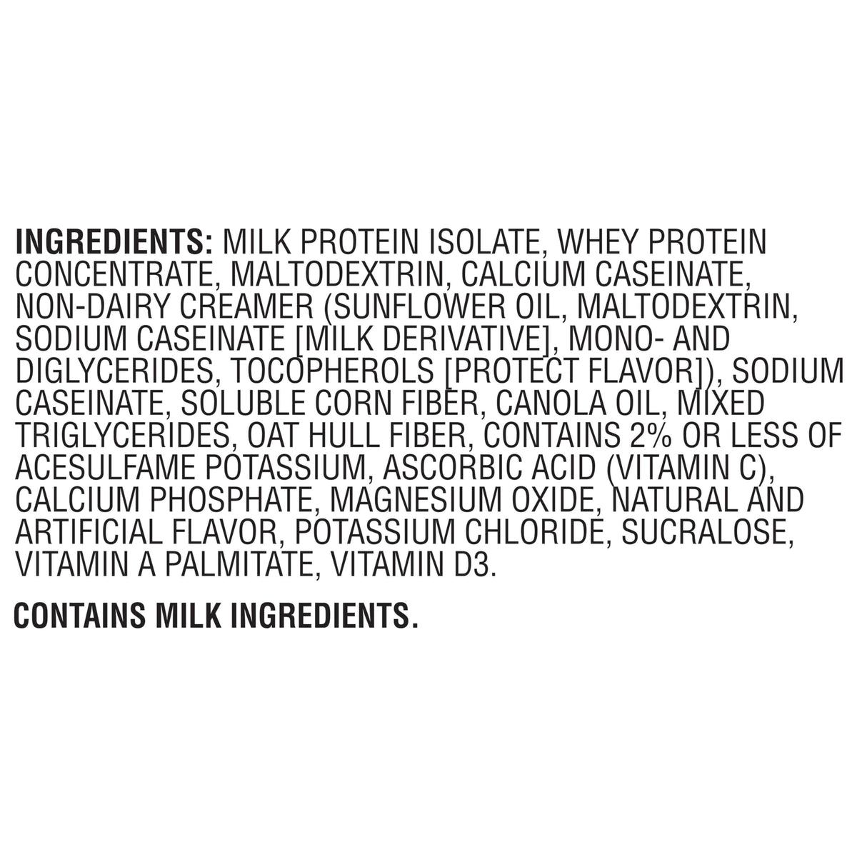 Genuine protein powder vanilla creme in a 1.93 pound tub for workout fuel
