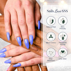 Professional manicure using SNS Gelous Color Ink