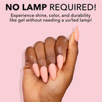 Professional nail set using Kiara Sky Milky White dip powder